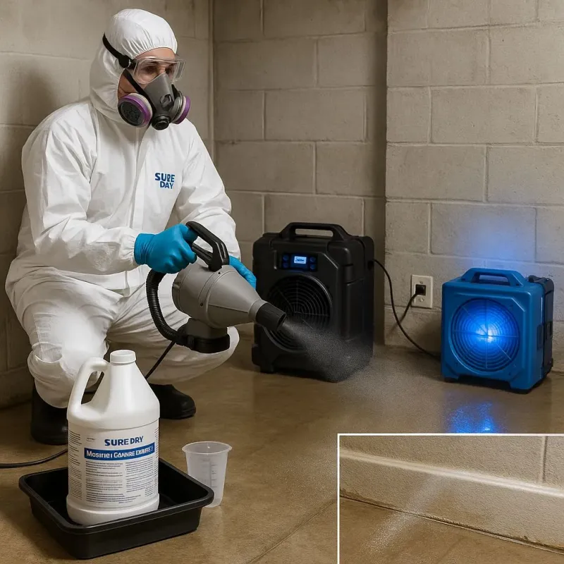Sanitization and Odor Removal process in Montross, VA