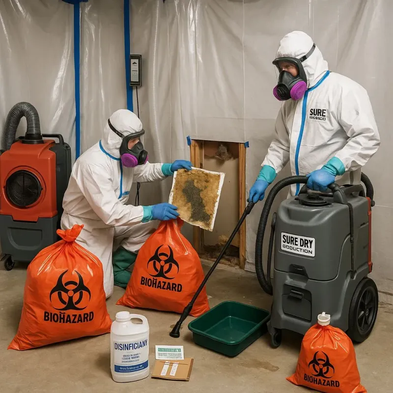 Contaminated Water Handling Protocols process in Montross, VA