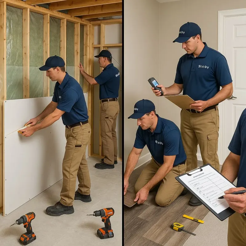 Repairs and Reconstruction process in Montross, VA