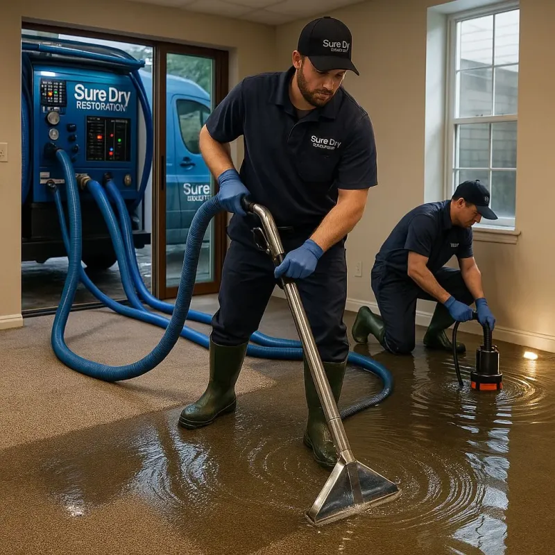 Water Extraction and Removal process in Montross, VA